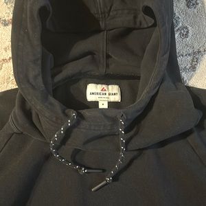 American giant made in the USA size small hooded sweatshirt dress with pockets